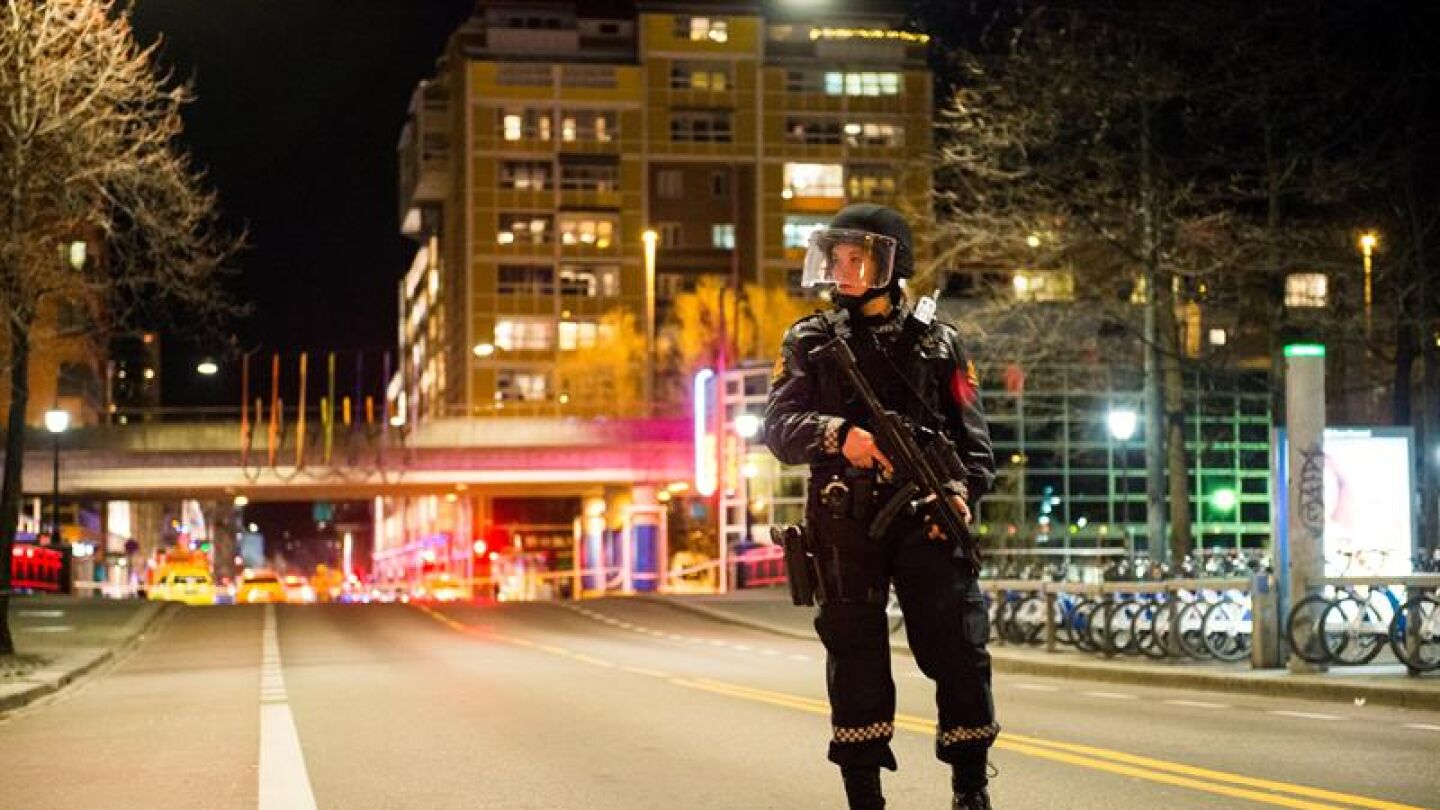 Polic&iacute;a en Oslo