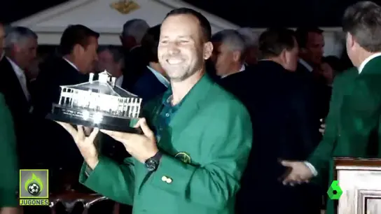 SERGIO GARCÍA Sergio García consigue el Masters de Augusta.