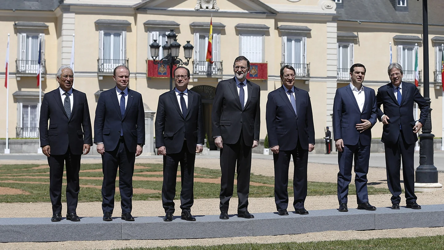 Rajoy recibe a los líderes europeos Rajoy recibe a los líderes europeos