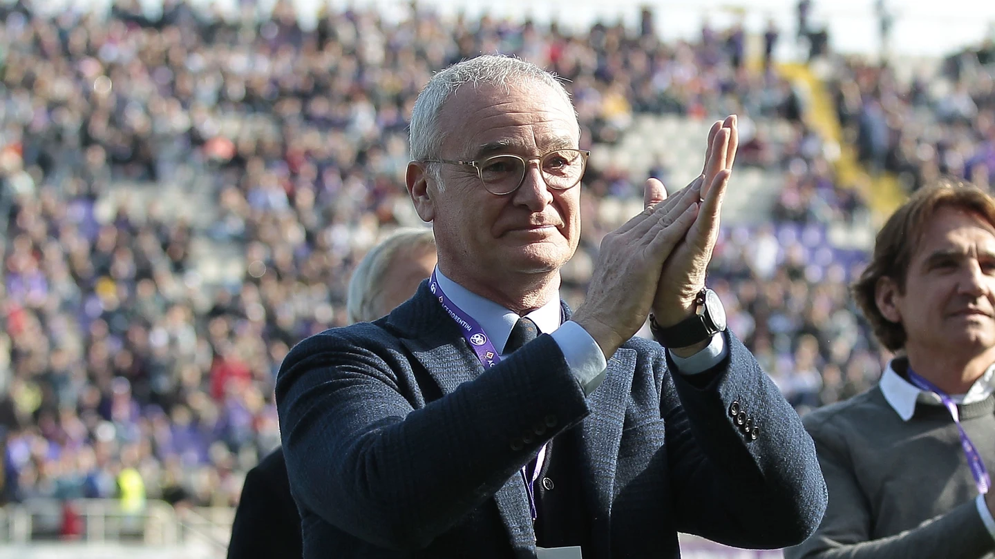 Ranieri durante un acto Ranieri durante un acto