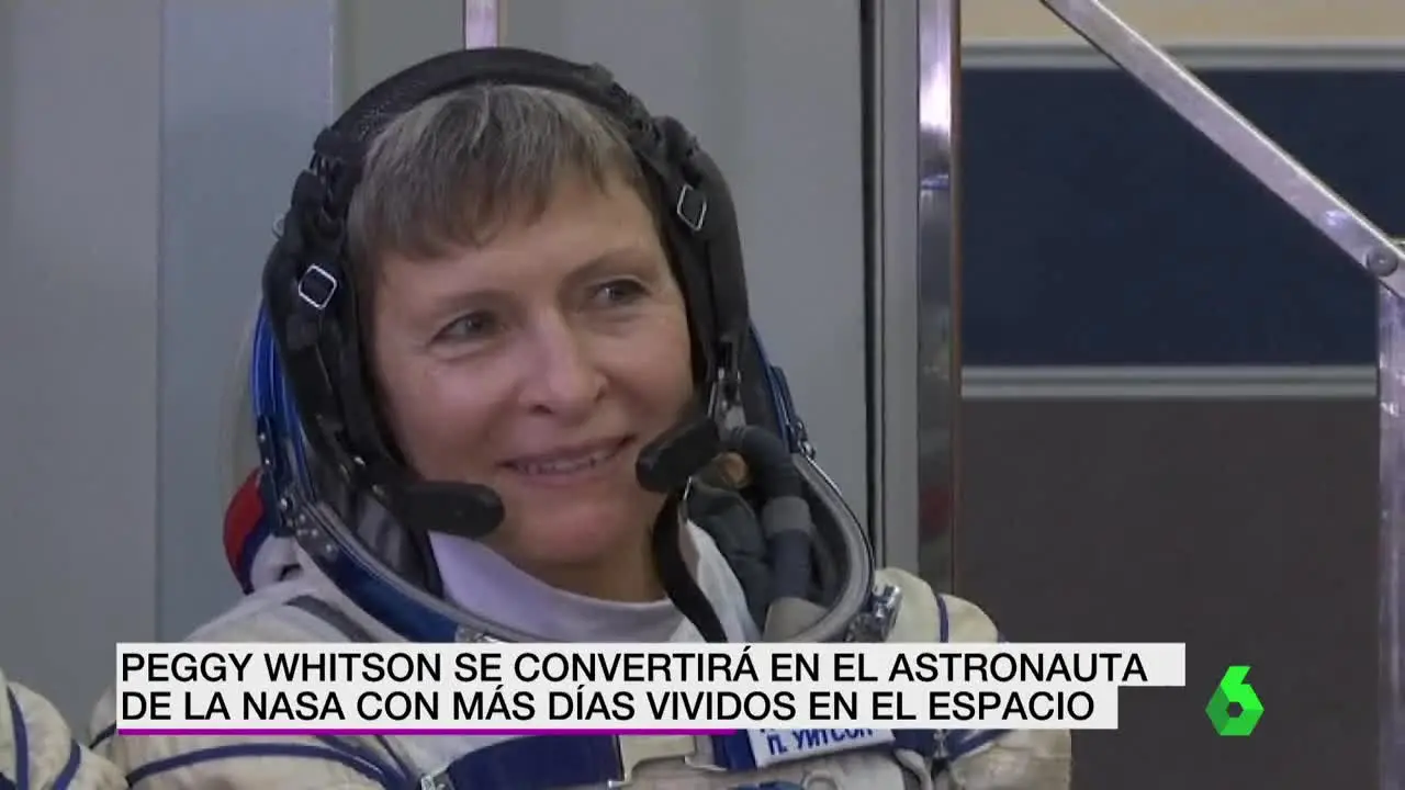 Imagen de la astronauta Peggy Whitson