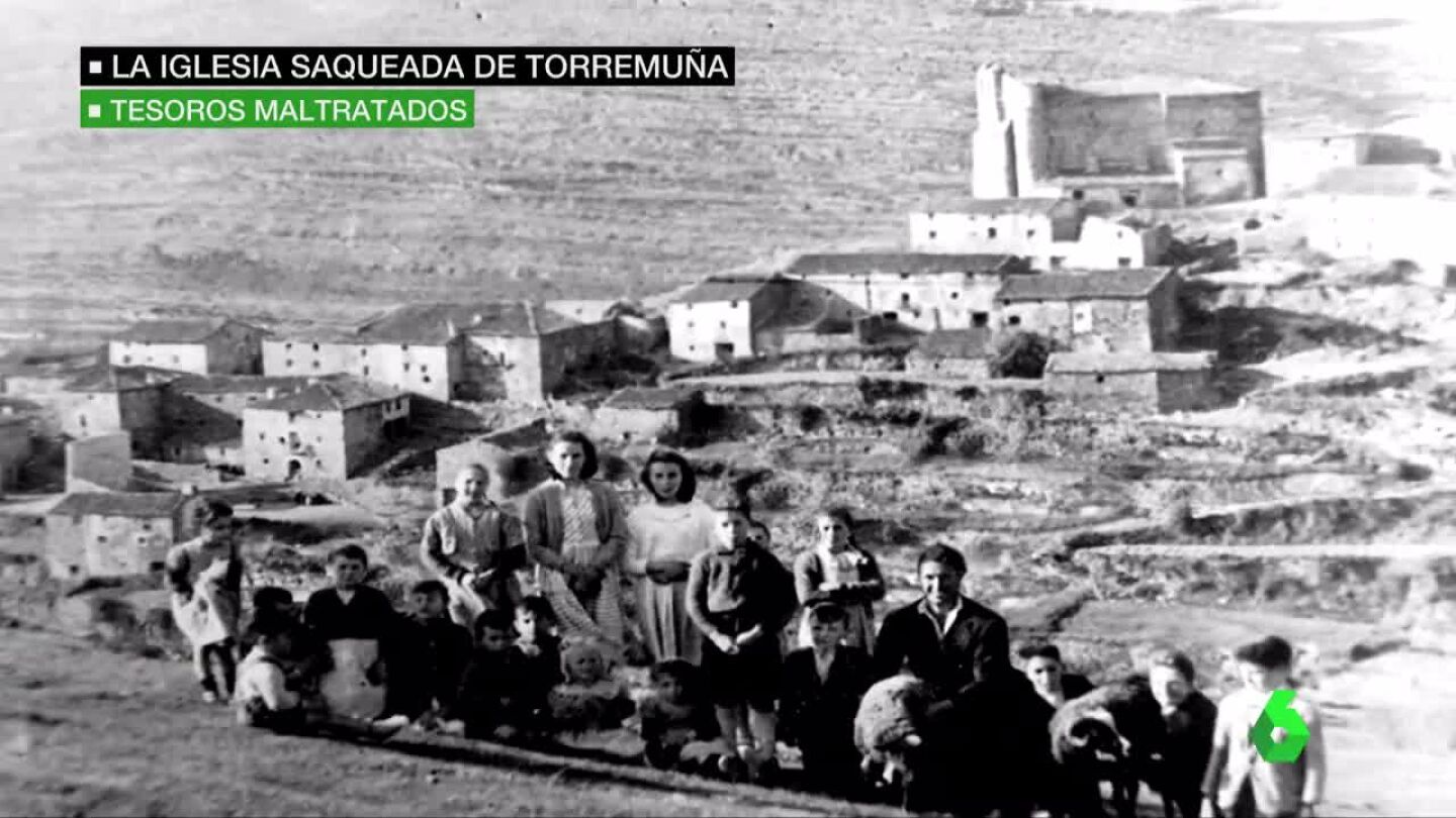 La iglesia saqueada de Torremu&ntilde;a de Cameros