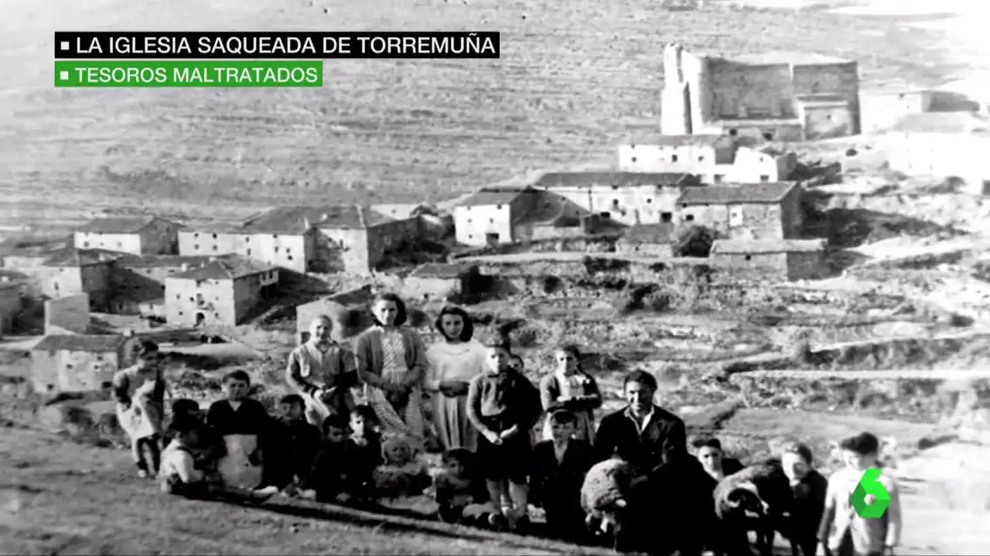 La iglesia saqueada de Torremuña de Cameros La iglesia saqueada de Torremuña de Cameros