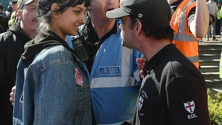 Sonrisa manifestación