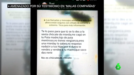 Insultos a Toño Sobrino tras su paso por Malas Compañías Insultos a Toño Sobrino tras su paso por Malas Compañías