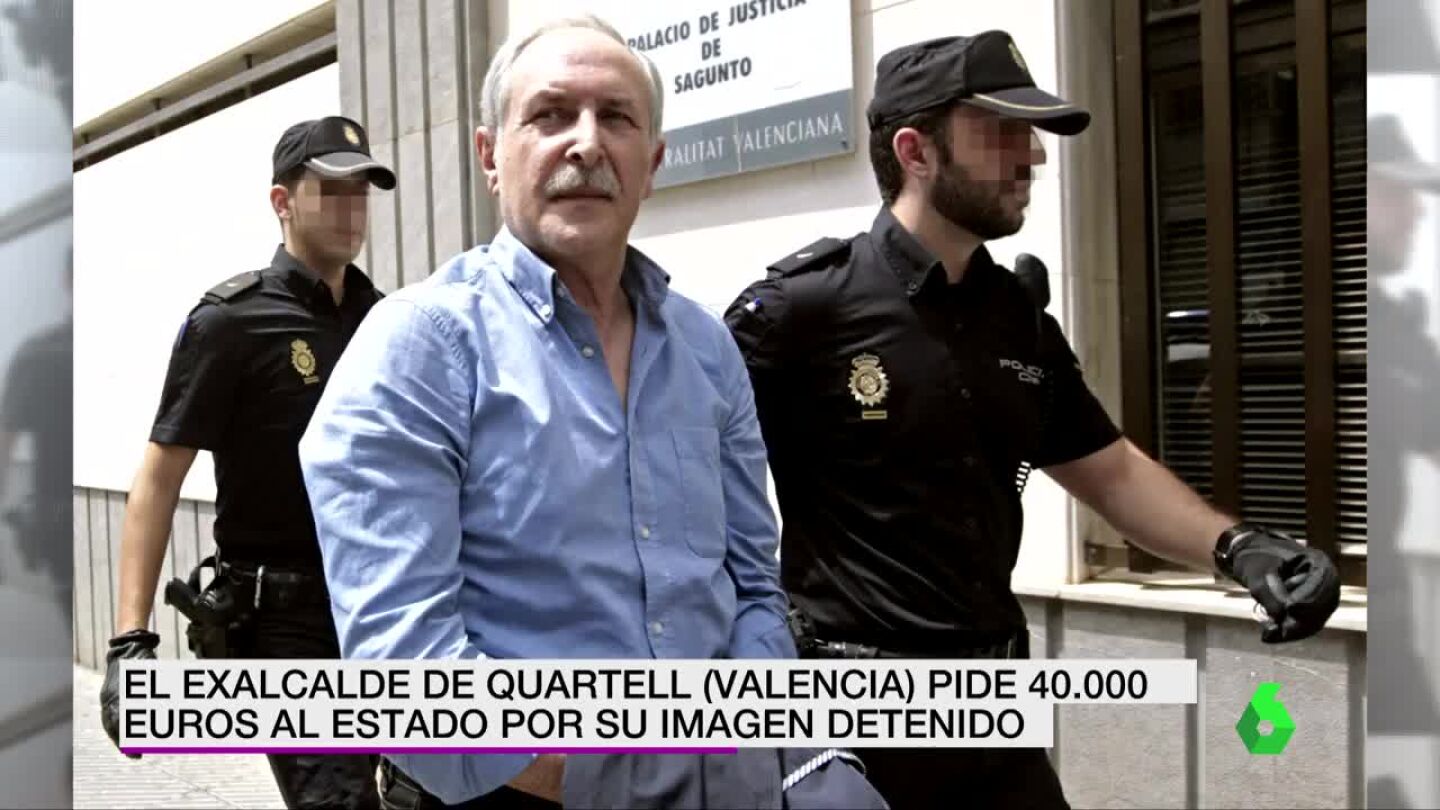La imagen por la que el exalcalde de Quartell pide 40.000 euros