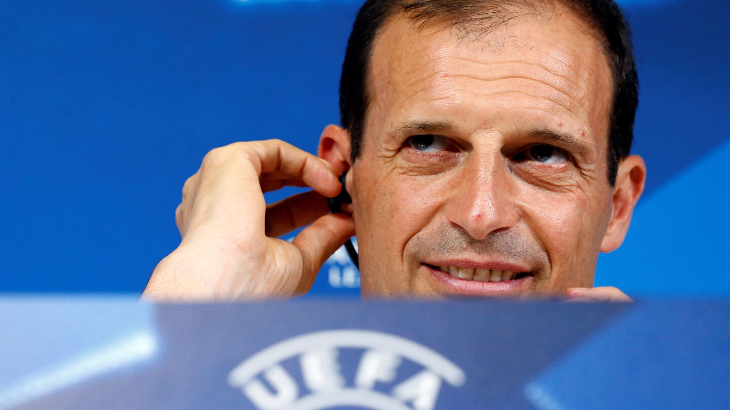 Allegri en rueda de prensa