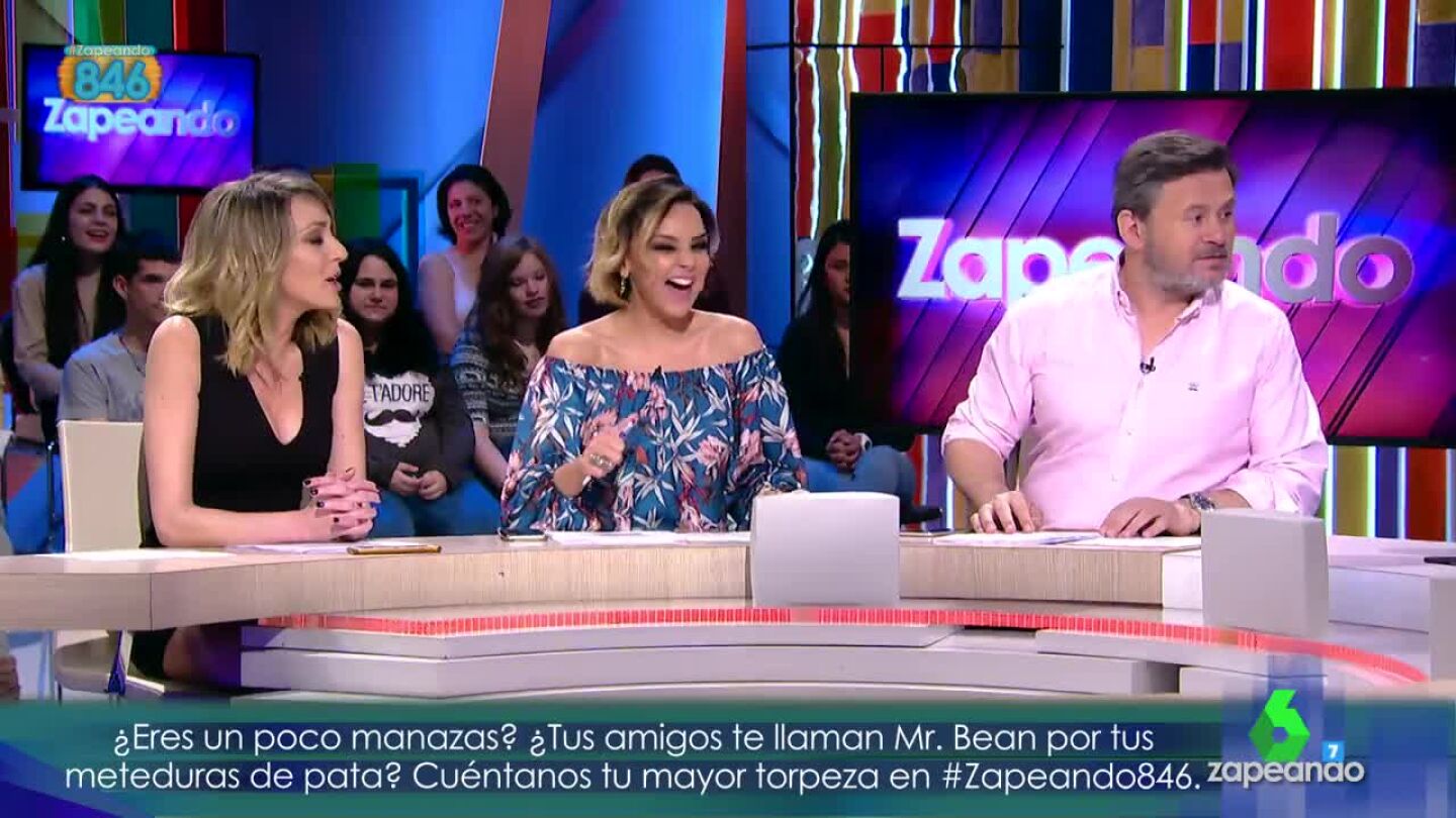 Miki Nadal, Chenoa y Anna Simon en Zapeando