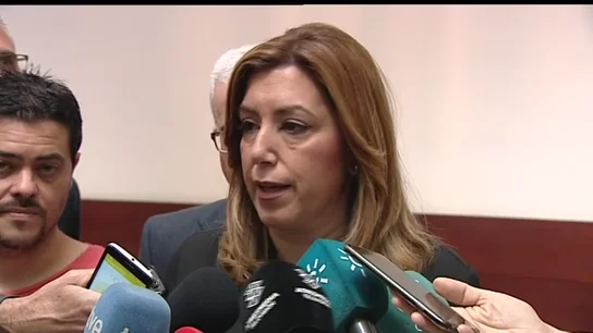 Susana Díaz: "Carme era una mujer valiente y extraordinaria, y he tenido la fortuna de que fuera mi amiga y compañera" Susana Díaz: "Carme era una mujer valiente y extraordinaria, y he tenido la fortuna de que fuera mi amiga y compañera"