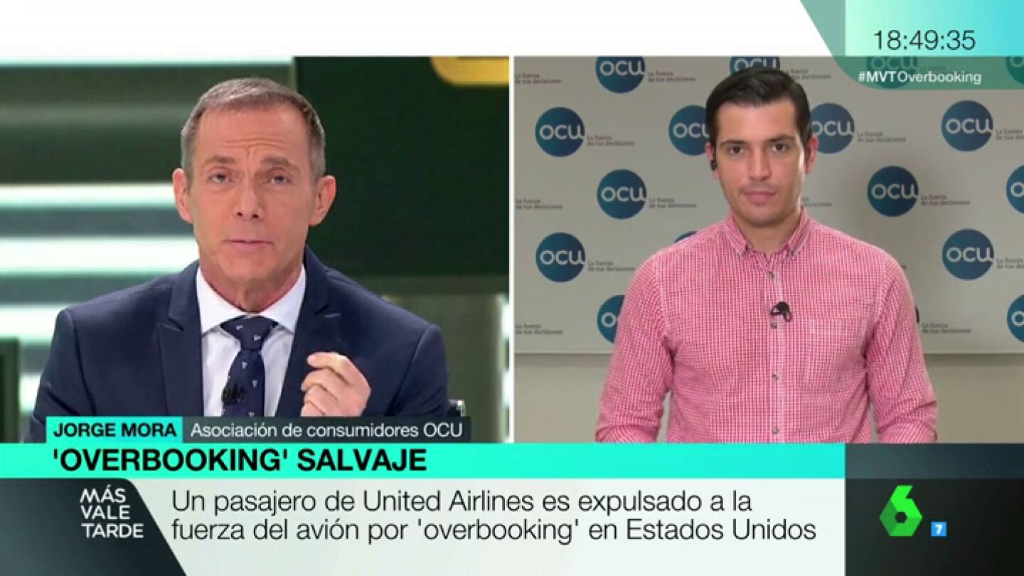 Frame 2.958165 de: Jorge Mora, ante el 'overbooking' de las compa&ntilde;&iacute;as: "estamos absolutamente desprotegidos cuando ocurren este tipo de fen&oacute;menos"
