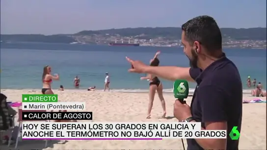 El troleo de dos chicas al reportero David Espiño El troleo de dos chicas al reportero David Espiño