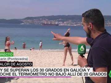 El troleo de dos chicas al reportero David Espiño El troleo de dos chicas al reportero David Espiño