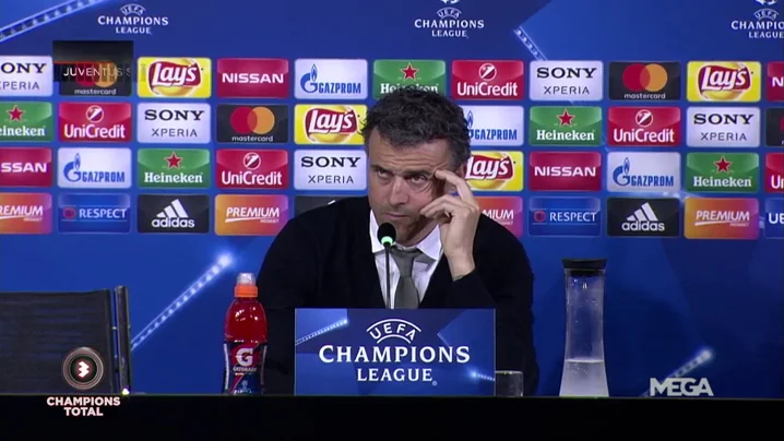 Frame 140.499208 de: Luis Enrique: "Lo de la primera parte ha sido grave y triste, me cuesta más creer en la remontada"