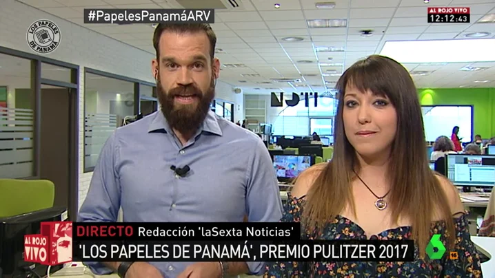 Nacho Calle y Verónica Ramírez