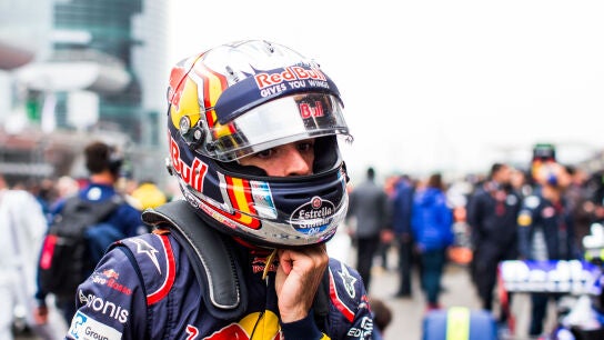 Carlos Sainz, en el GP de China