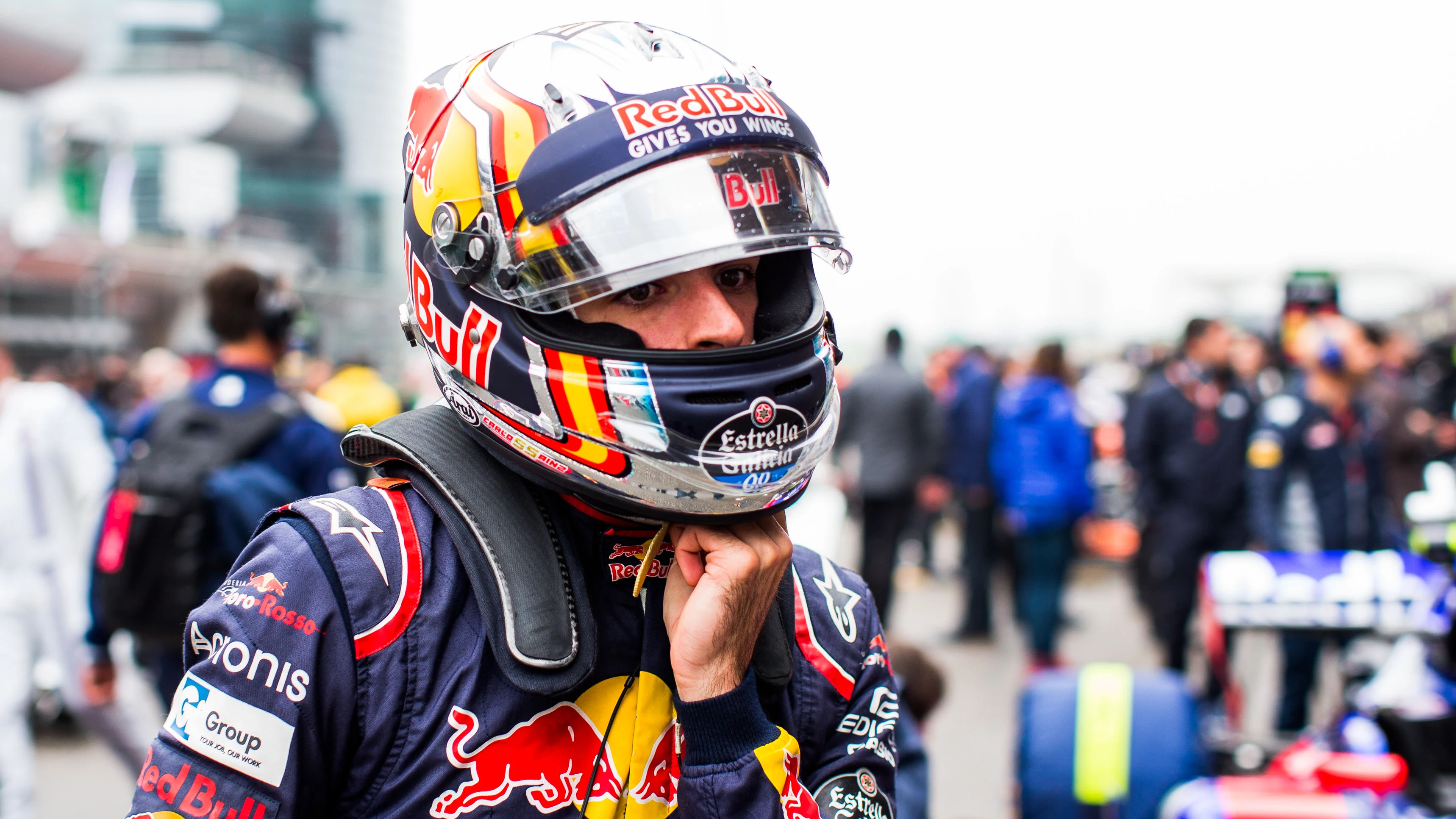 Carlos Sainz, en el GP de China