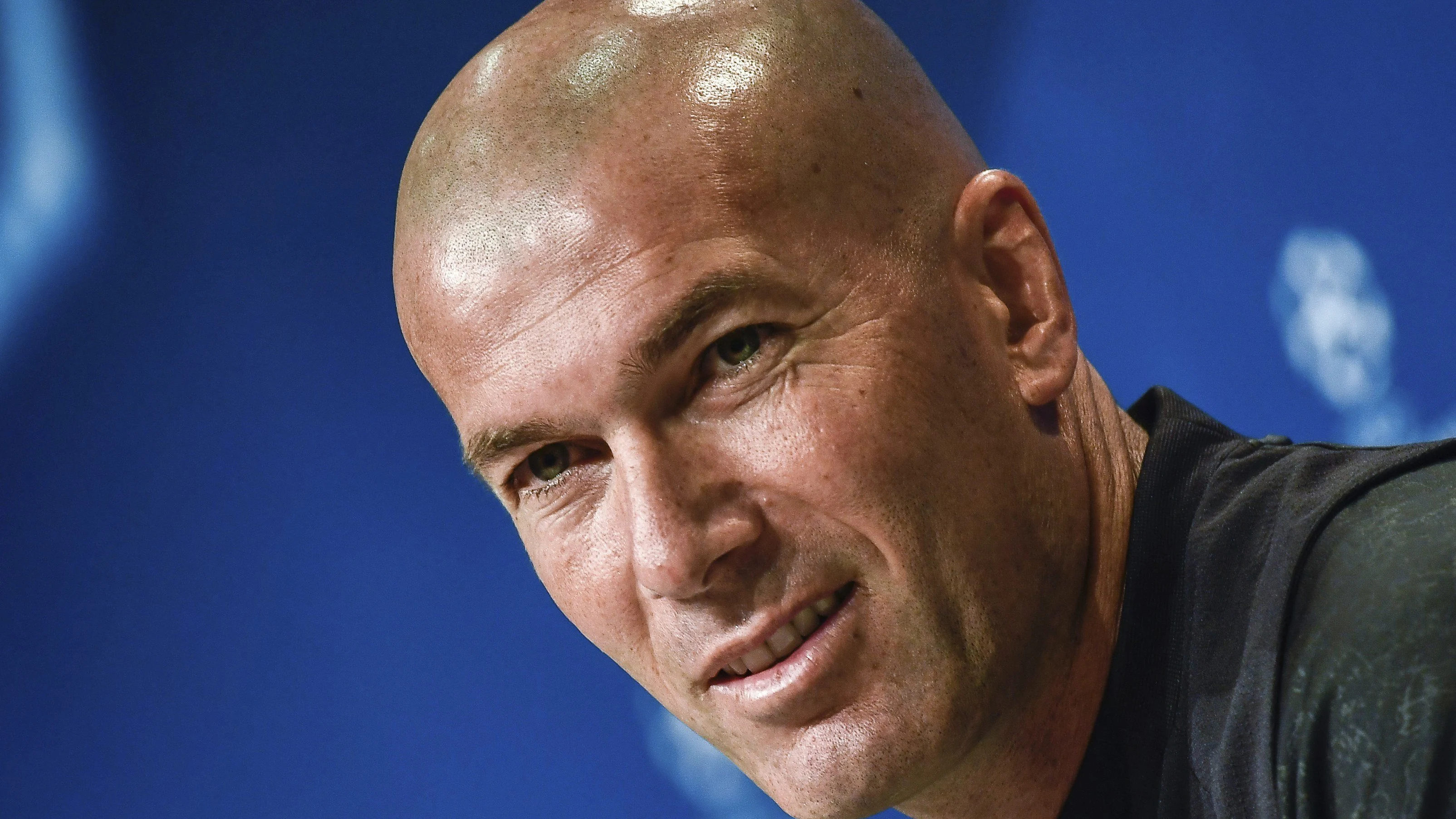 Zinedine Zidane, en rueda de prensa