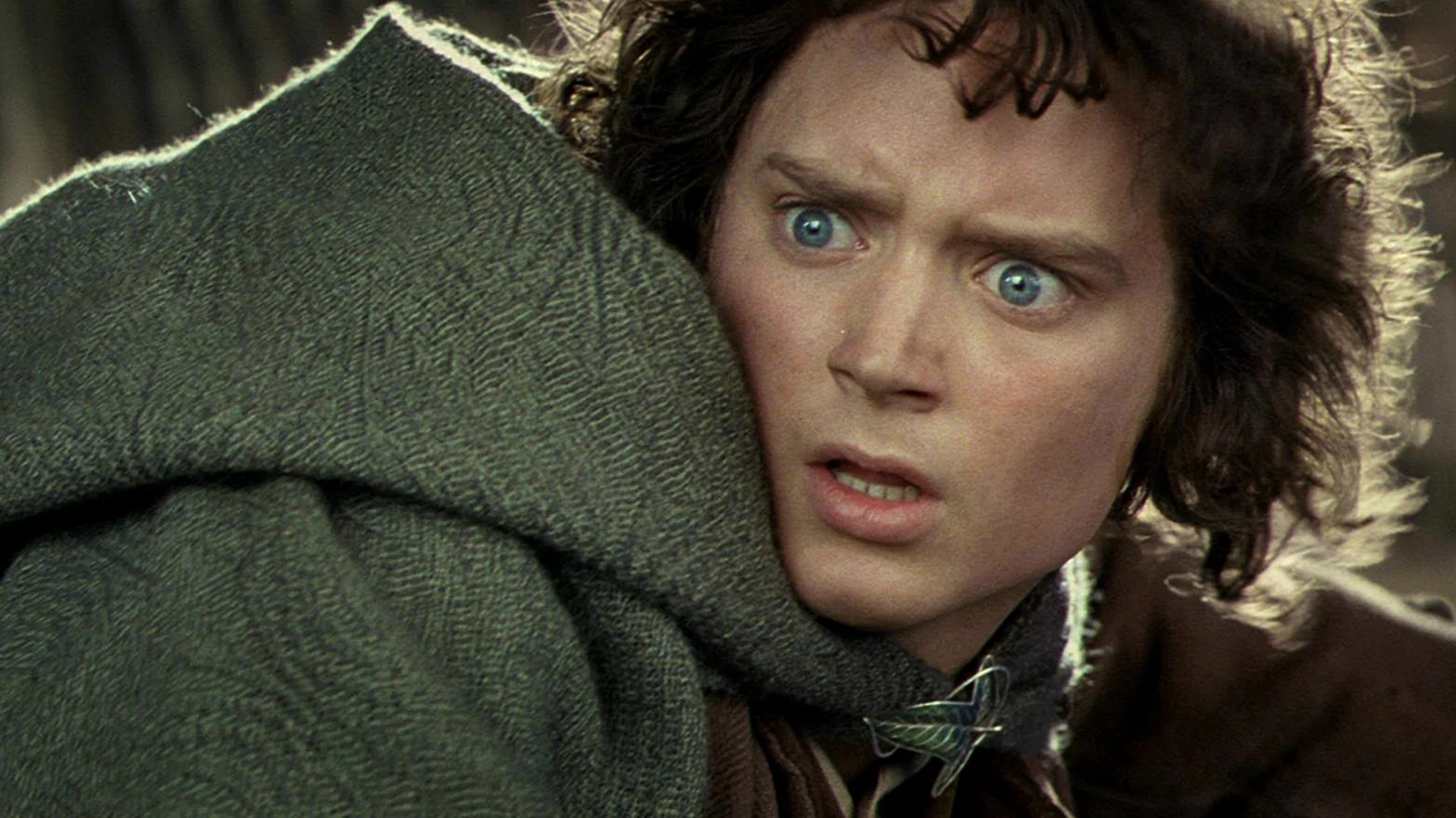 Fotograma de Elijah Wood en 'El Señor de los Anillos' Fotograma de Elijah Wood en 'El Señor de los Anillos'