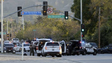 Dispositivo policial en San Bernardino (Archivo)