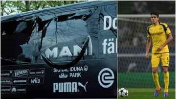La luna rota del autobús del Borussia Dortmund