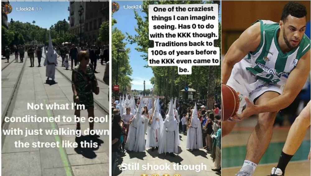 Trent Lockett confunció la Semana Santa con el Ku Klux Klan