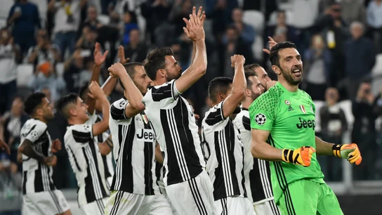 La Juventus celebra una victoria La Juventus celebra una victoria