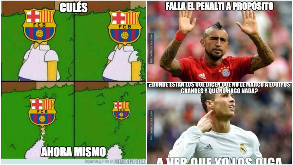 Los mejores 'memes' del Bayern - Real Madrid