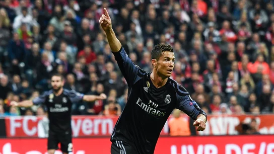 Cristiano Ronaldo celebrando uno de sus goles Cristiano Ronaldo celebrando uno de sus goles