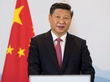 El presidente chino, Xi Jinping, durante una rueda de prensa El presidente chino, Xi Jinping, durante una rueda de prensa