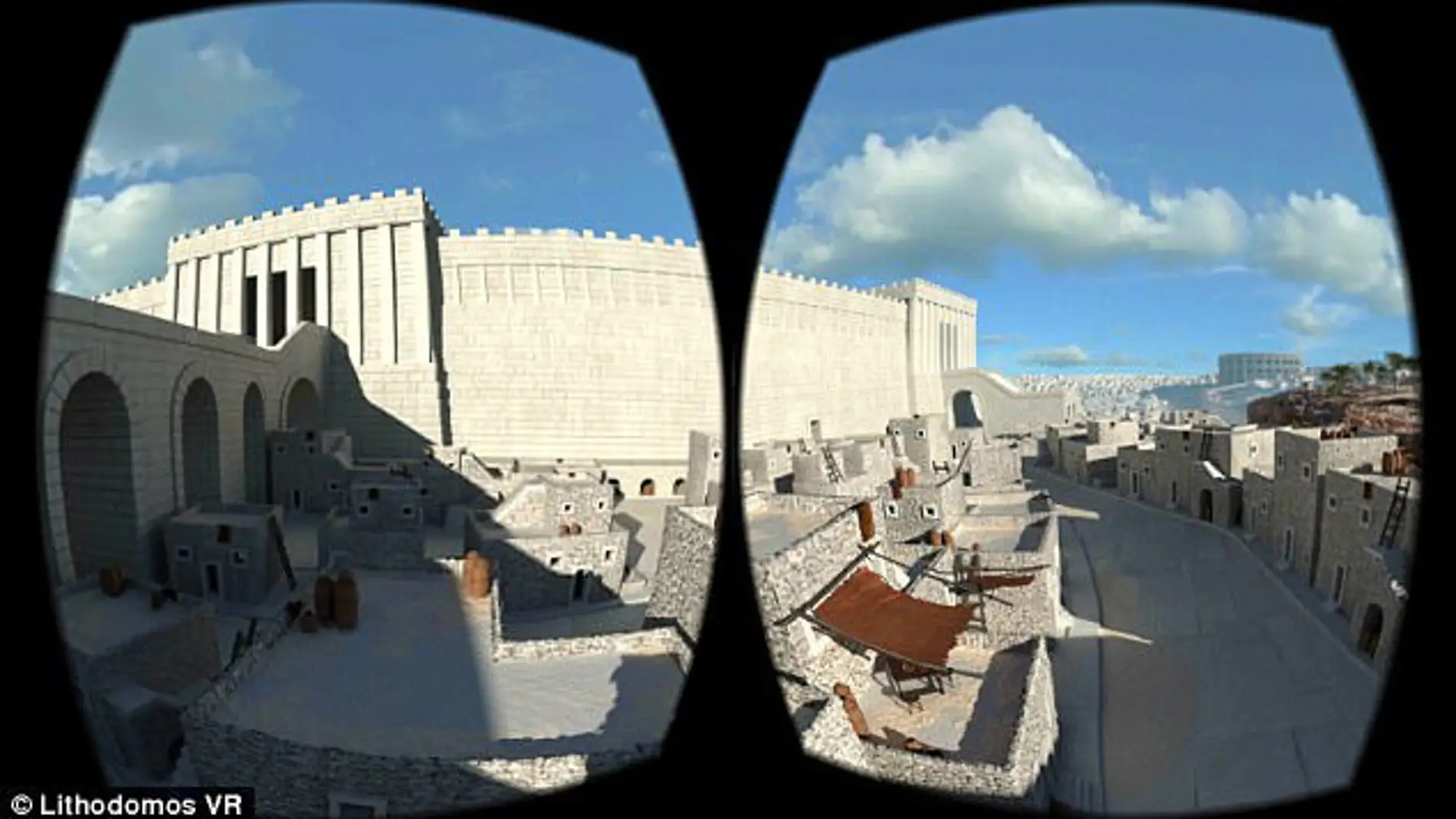 Realidad virtual para viajar al antiguo Jerusalen