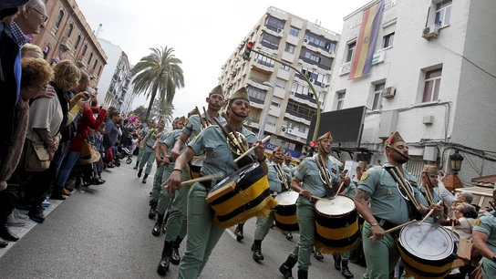 Desfile de los legionarios Desfile de los legionarios