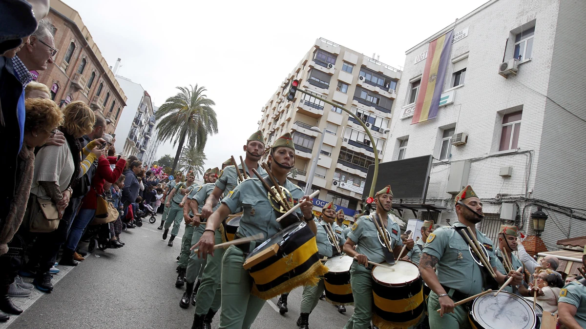 Desfile de los legionarios 