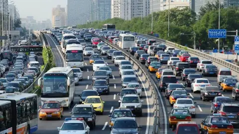 Una autopista Una autopista