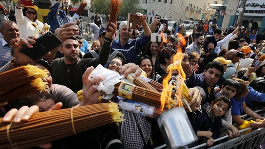 Jerusalén refuerza la seguridad por las celebraciones de Semana Santa Jerusalén refuerza la seguridad por las celebraciones de Semana Santa