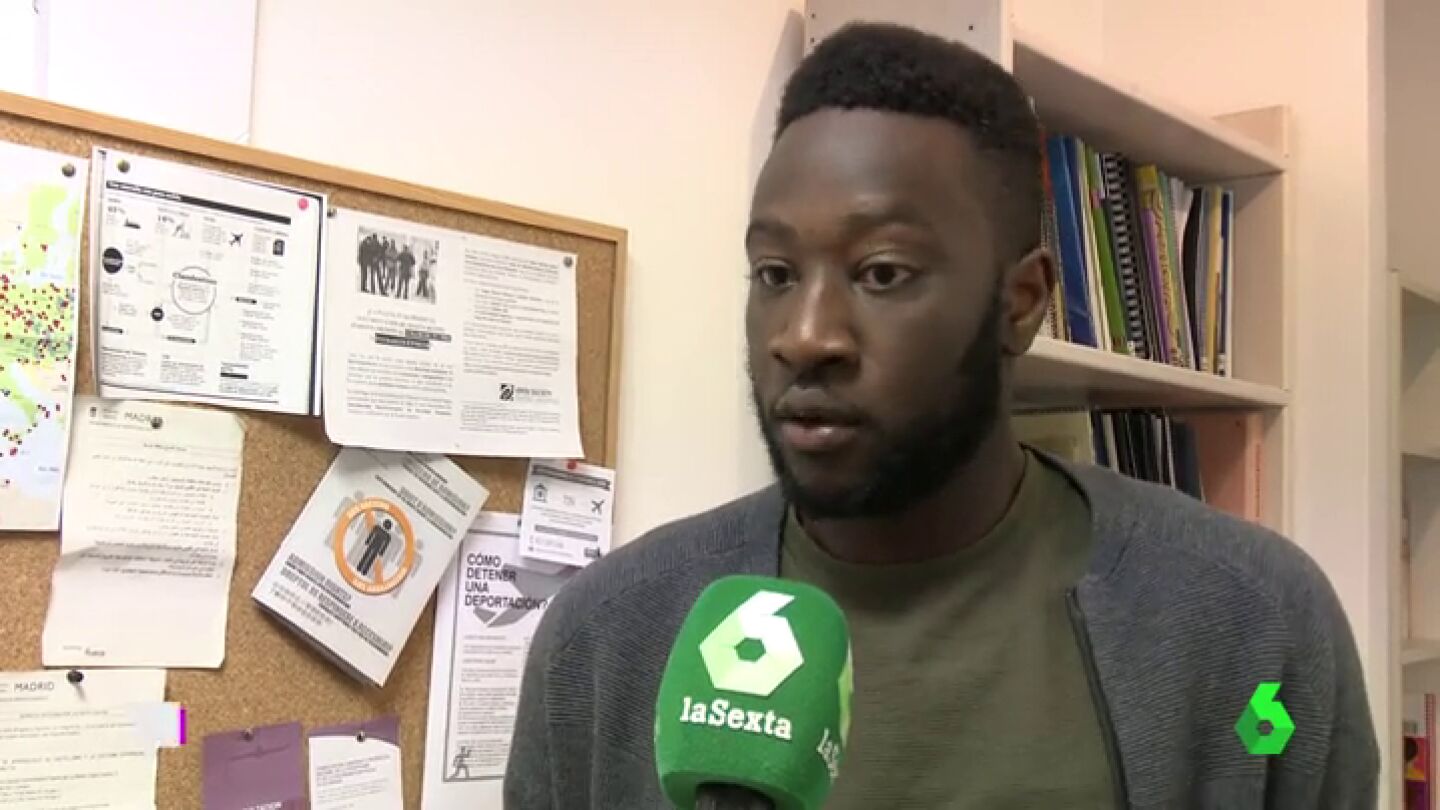 Mohamed Gerehou, presidente de SOS Racismo en Madrid
