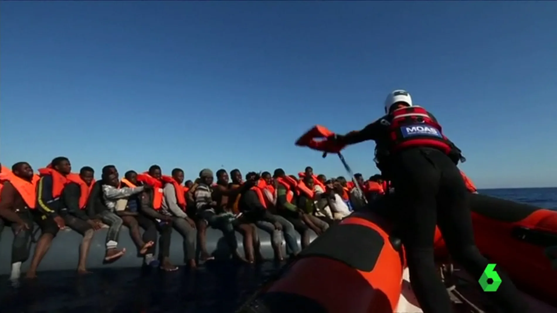 Más de 2.000 migrantes han sido rescatados en las últimas 24 horas en el Mediterráneo 