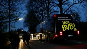 El autobús del Borussia Dortmund