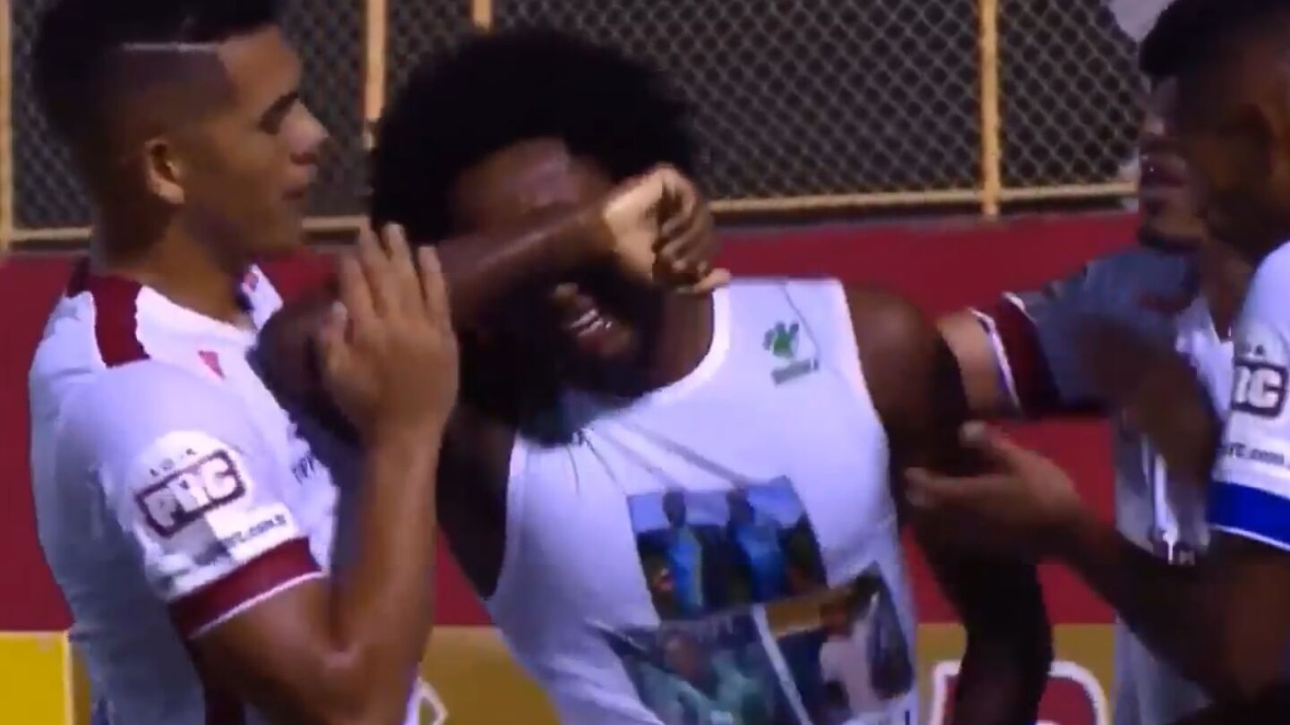Ghilherme Biteco rompe a llorar al dedicar un gol a su hermano fallecido