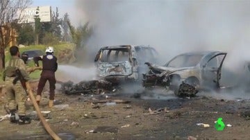 Ascienden a 112 los muertos tras el ataque con coche bomba en Alepo