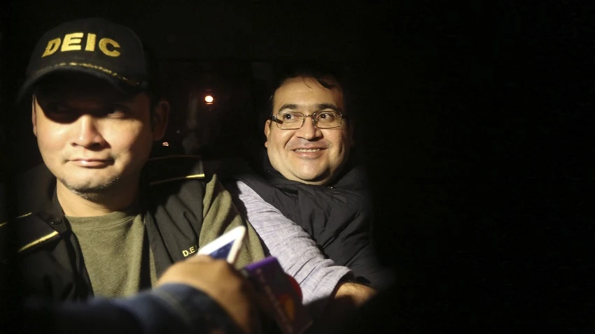  Detenido en Guatemala el exgobernador Javier Duarte, fugado desde hace seis meses