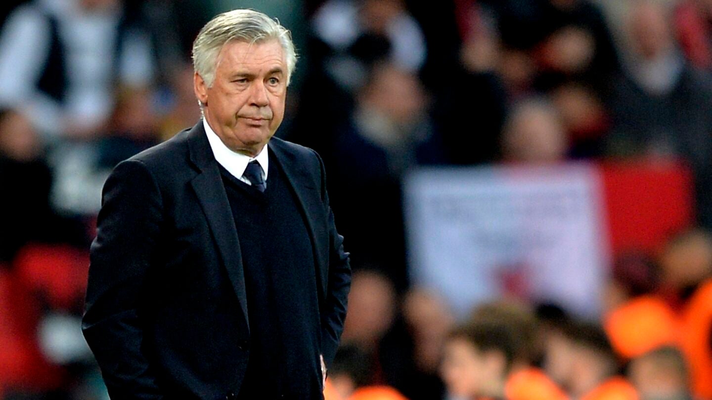 Carlo Ancelotti, en un partido del Bayern de M&uacute;nich
