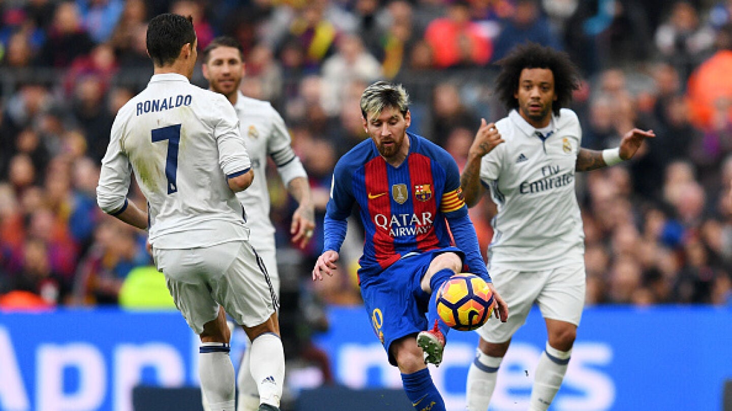 El Cl&aacute;sico entre Real Madrid y F.C Barcelona