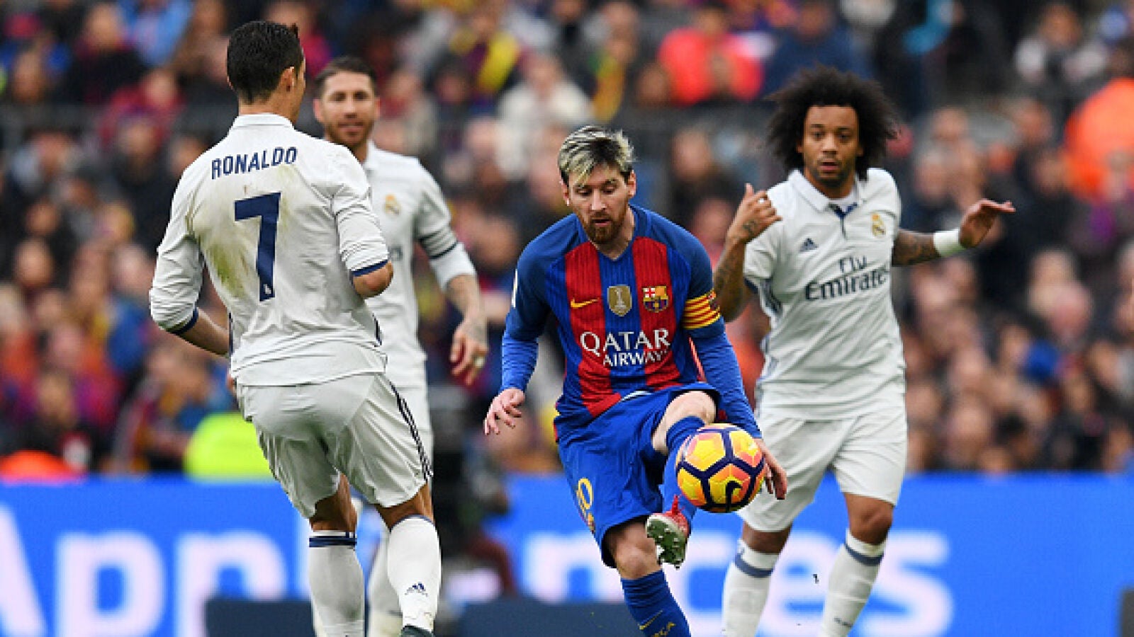 El Cl&aacute;sico entre Real Madrid y F.C Barcelona