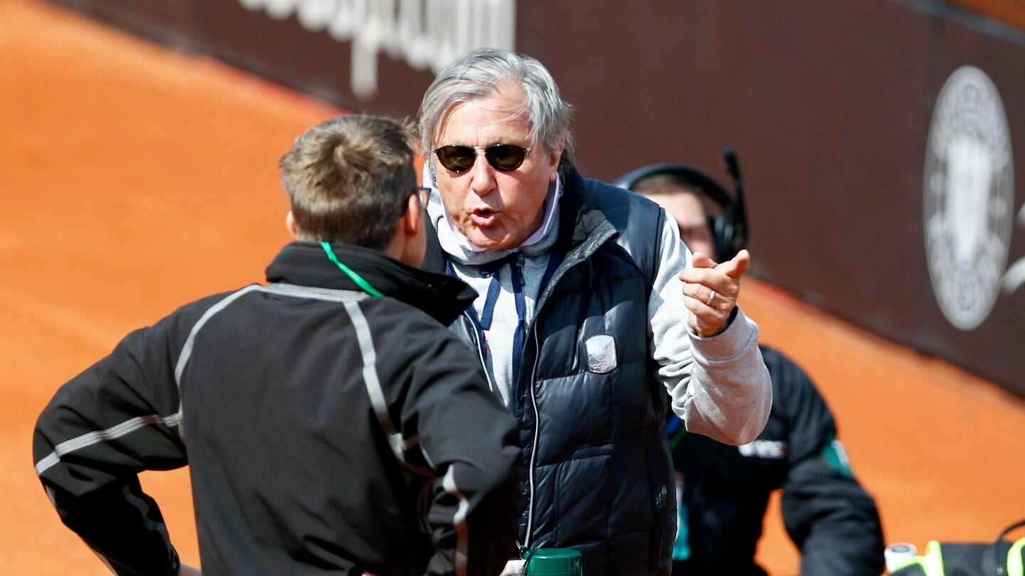 Nastase se encara con el juez de silla