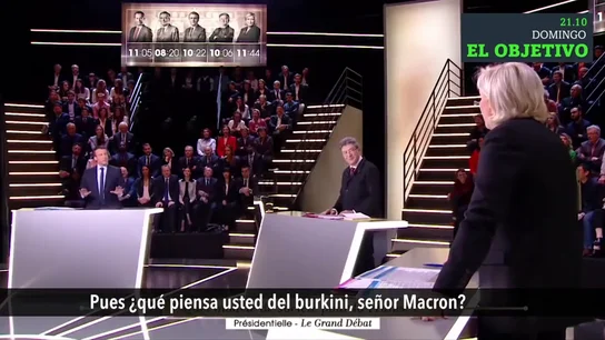 Frame 21.815661 de: Macron vs Le Pen Frame 21.815661 de: Macron vs Le Pen