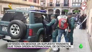Frame 12.652287 de: Detenido en Segovia un presunto yihadista de origen egipcio