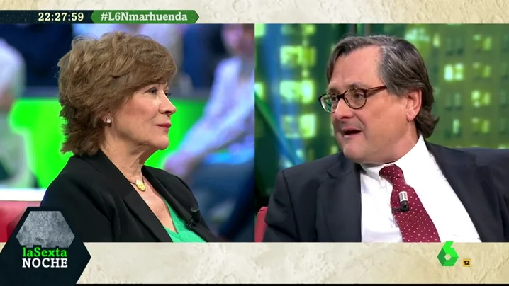 Marhuenda y Marisa Gallero