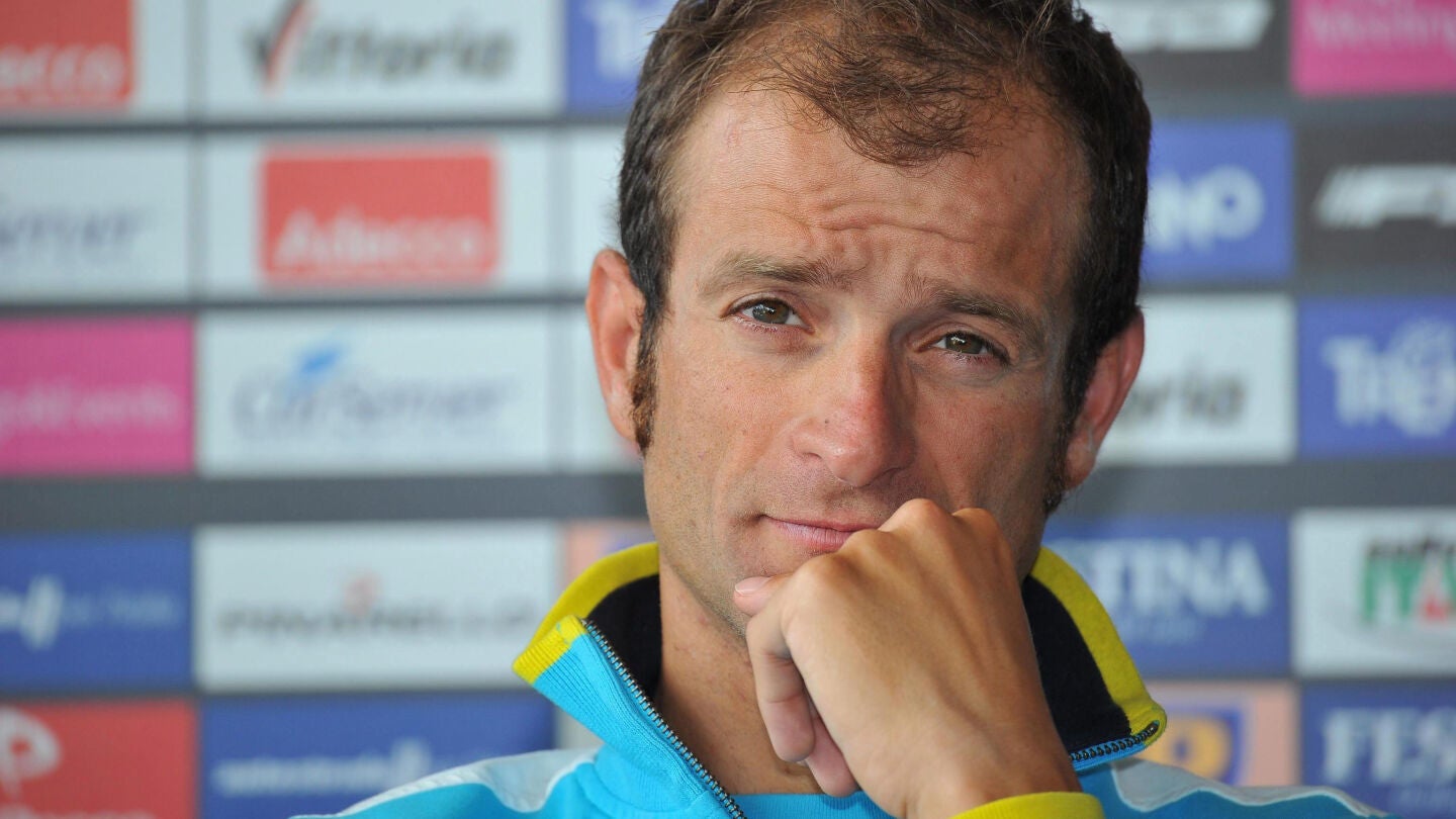 El ciclista italiano Michele Scarponi