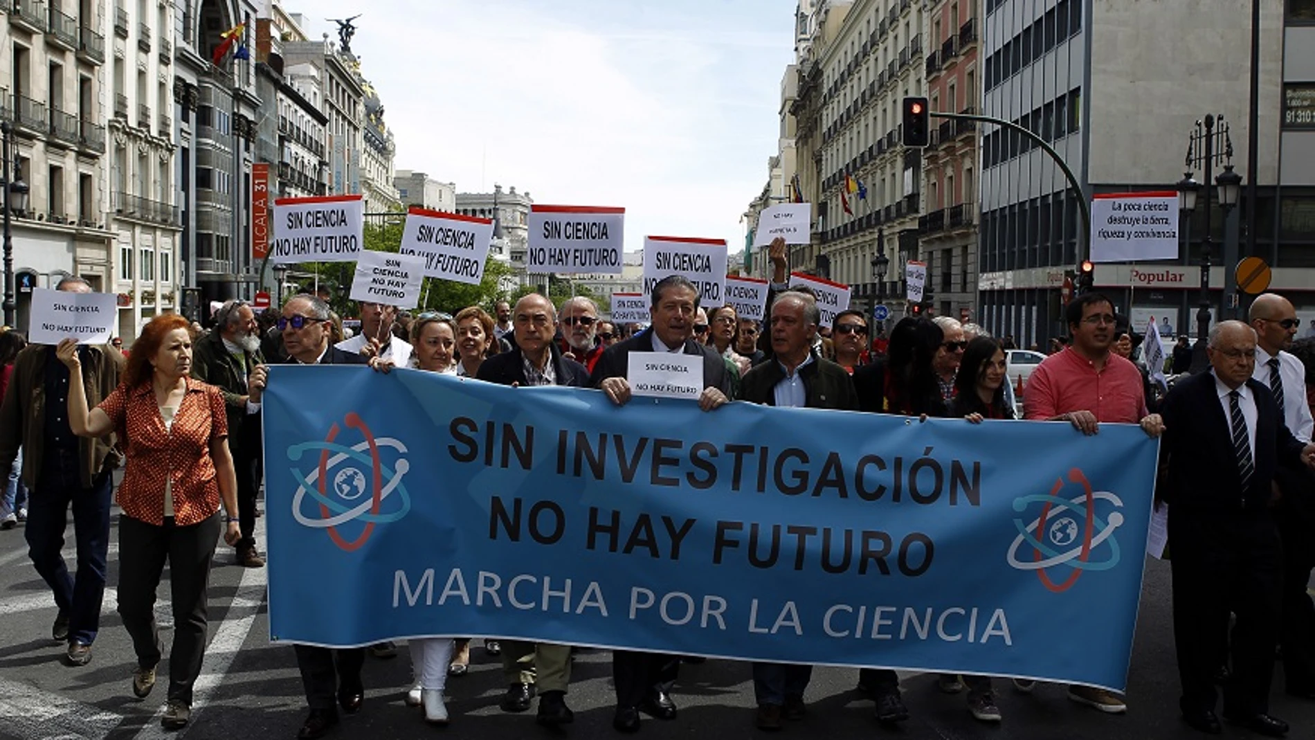 Más de 500 ciudades en todo el mundo participan en la 'marcha por la ciencia'
