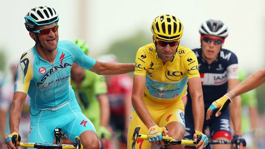 Scarponi, con Nibali Scarponi, con Nibali